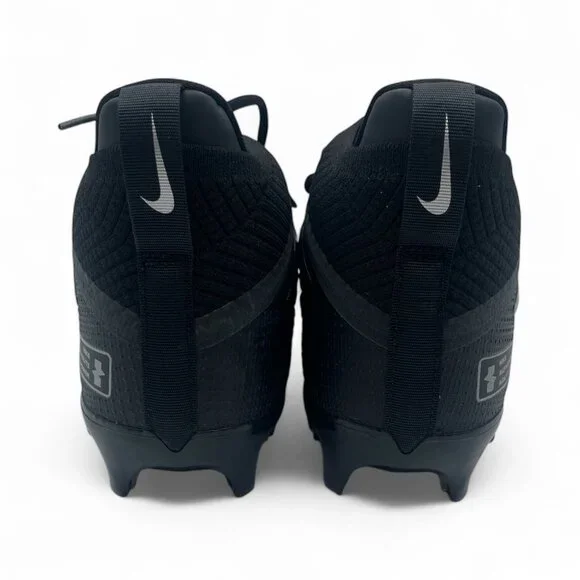 Nike Alpha Elite 4 Menace Football Cleats Black Grey FD7036-002 Mens Sz 10.5 New - Picture 4 of 6